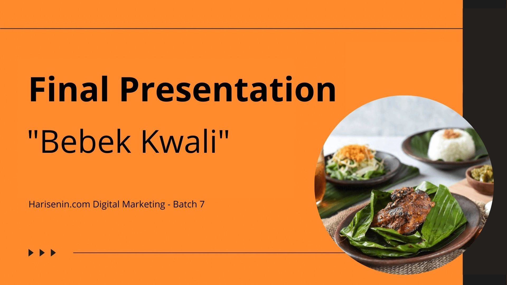 Final Project Bebek Kwali