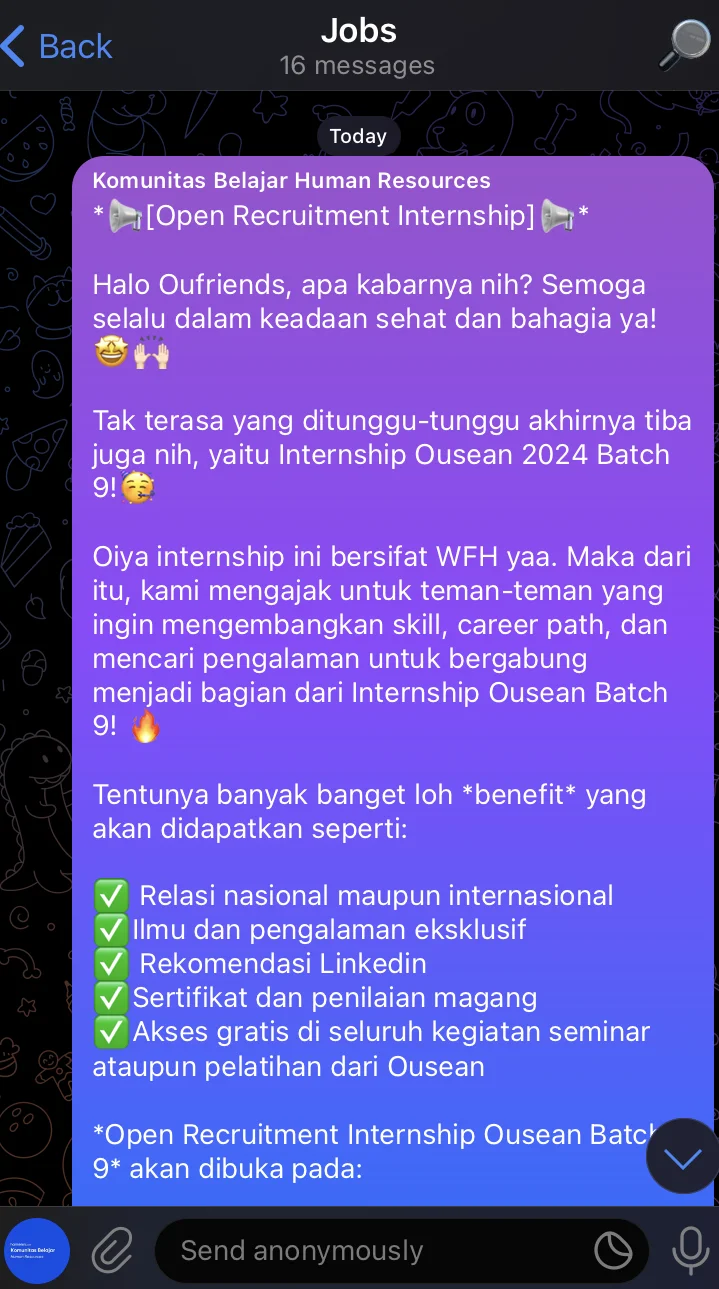 Berbagi Info Loker & Freelancing 1