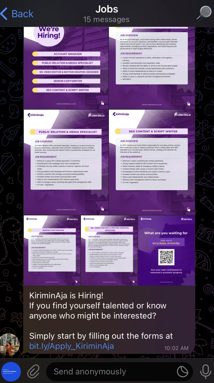Berbagi Info Loker & Freelancing 2