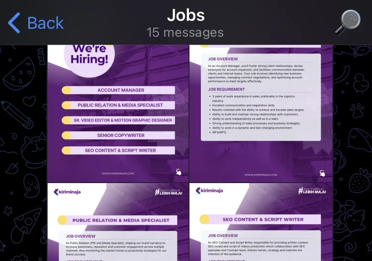 Berbagi Info Loker & Freelancing 2