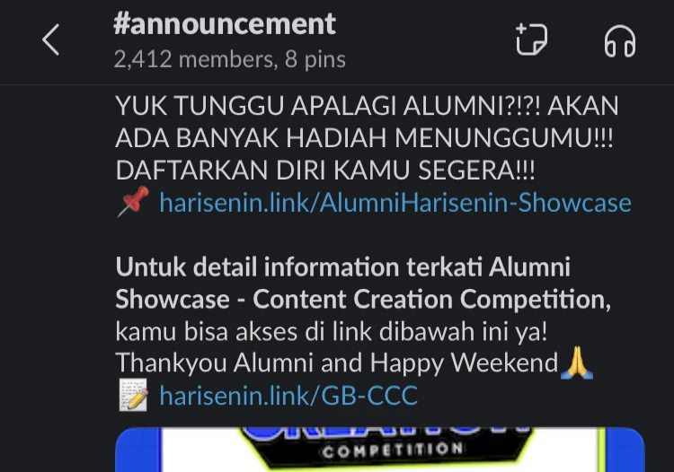 Join Grup Khusus Alumni 2