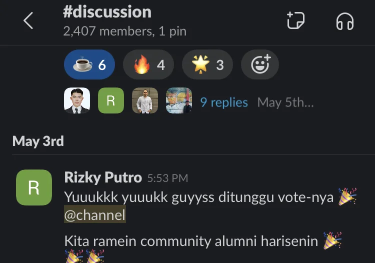 Join Grup Khusus Alumni 4