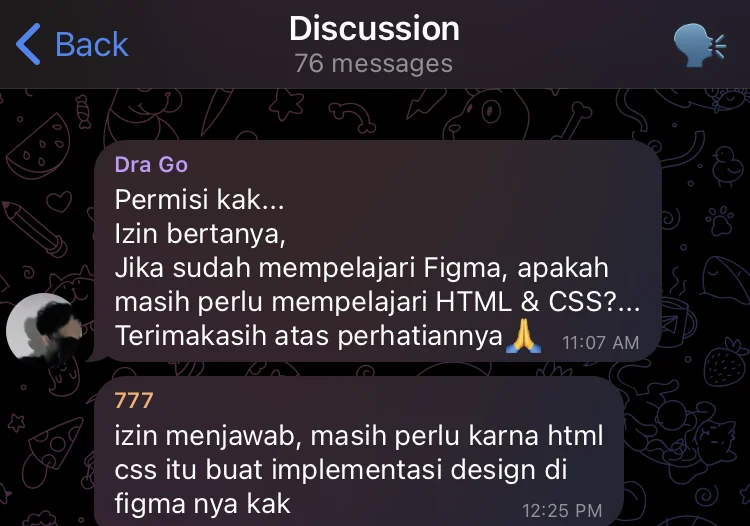 Join Komunitas External Harisenin 3