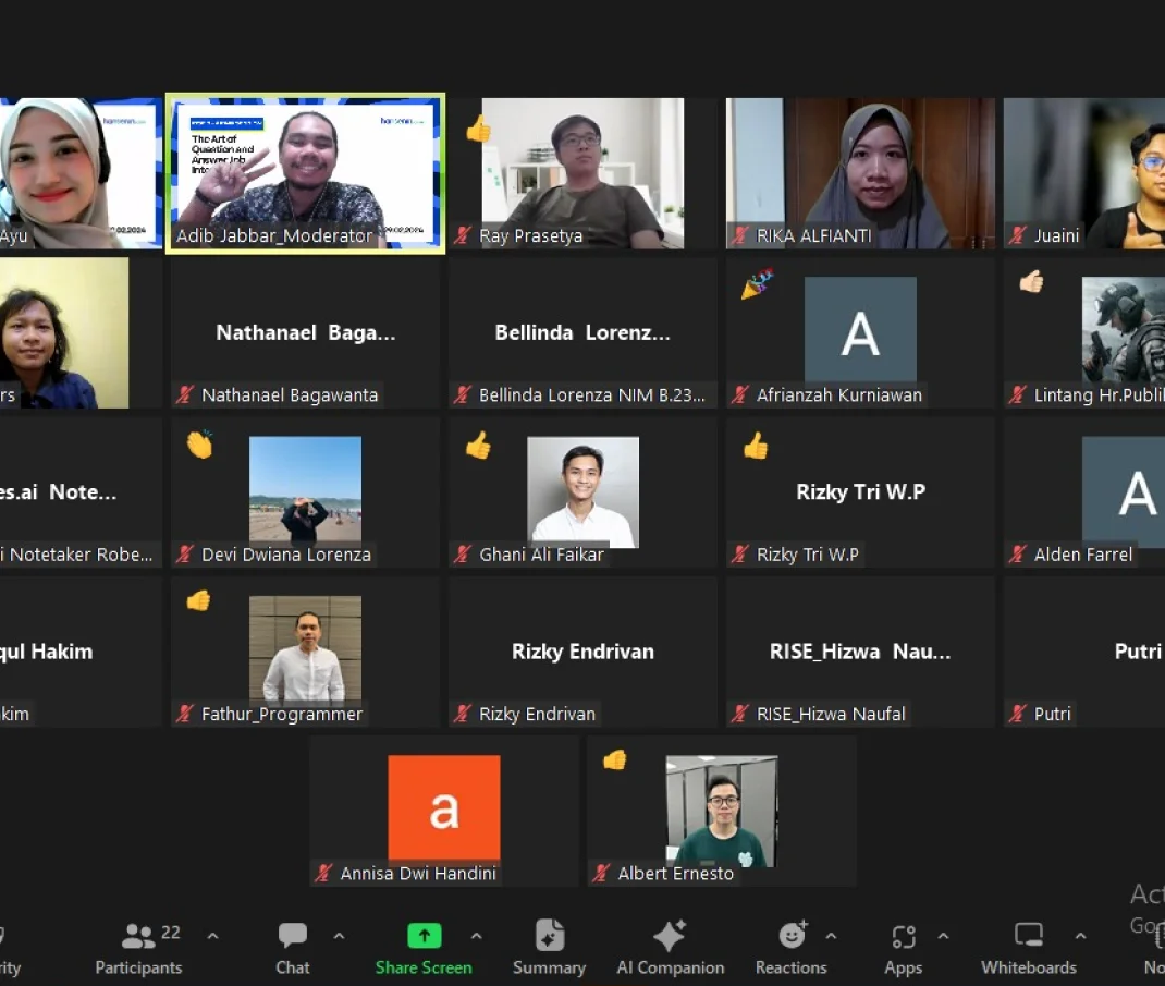 Sharing Session Online 2